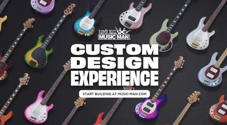 Ernie Ball Music Man Custom Design Experience