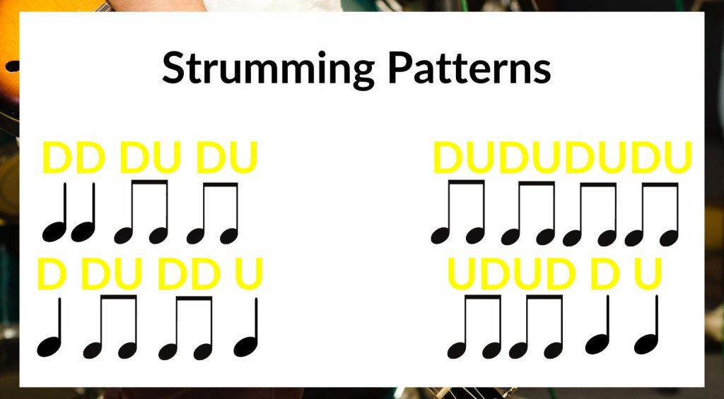 Tecniche avanzate per ukulele - Pattern per lo strumming