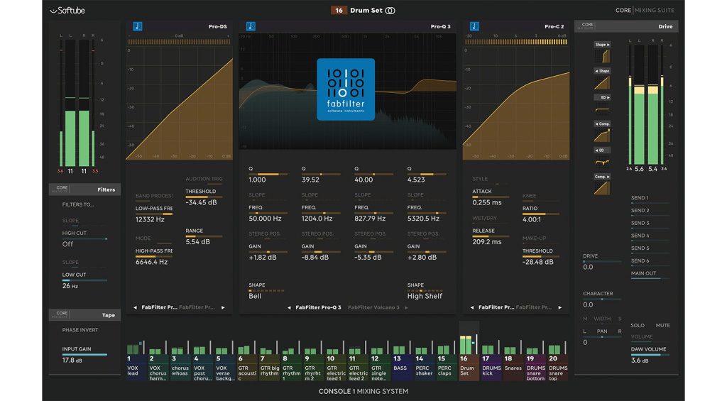 La console 1 ora supporta i plugin FabFilter