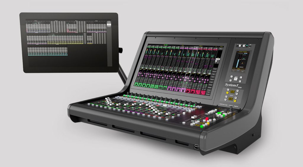 SSL S400 può anche essere ampliata con un monitor aggiuntivo