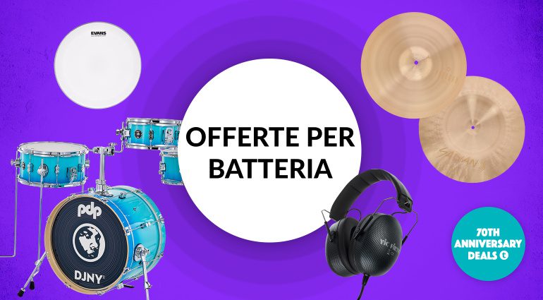 Offerte per Batteria - 70º Anniversario