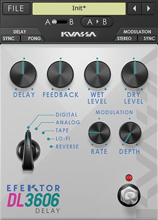 EFEKTOR DL3606 Delay