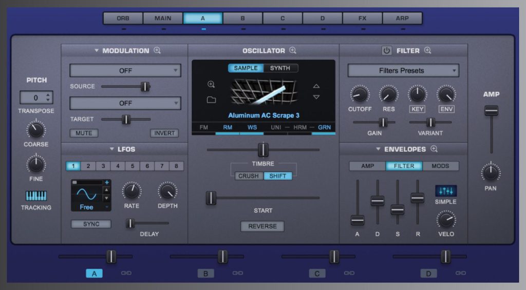 Strumenti come Omnisphere 2 della Spectrasonics offrono ampie librerie di suoni