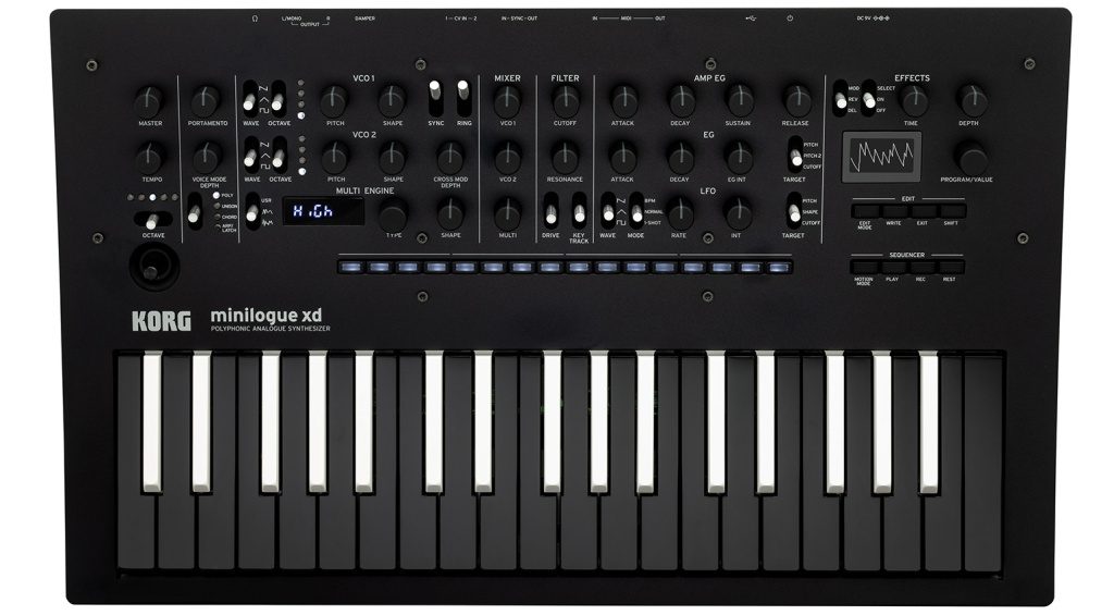 Korg Minilogue XD Inverted