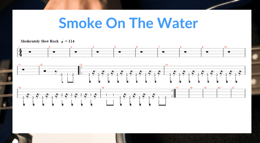 Linee di basso per principianti - Smoke On The Water
