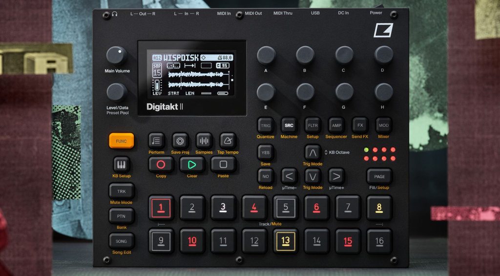 Il workflow del Digitakt II