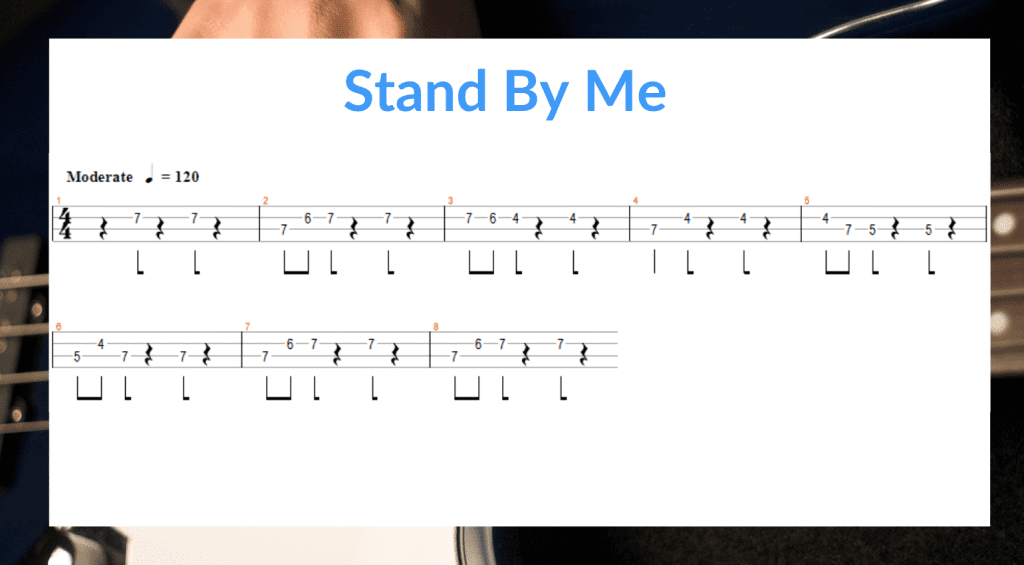 Linee di basso per principianti - Stand By Me