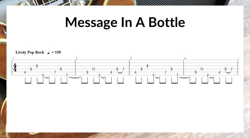 Migliori 5 intro iconiche: Message In A Bottle