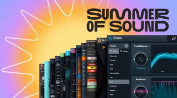 Arriva la iZotope Summer Of Sound. E questo significa sconti! Potete risparmiare fino al 60% sull'acquisto dei plugin iZotope!