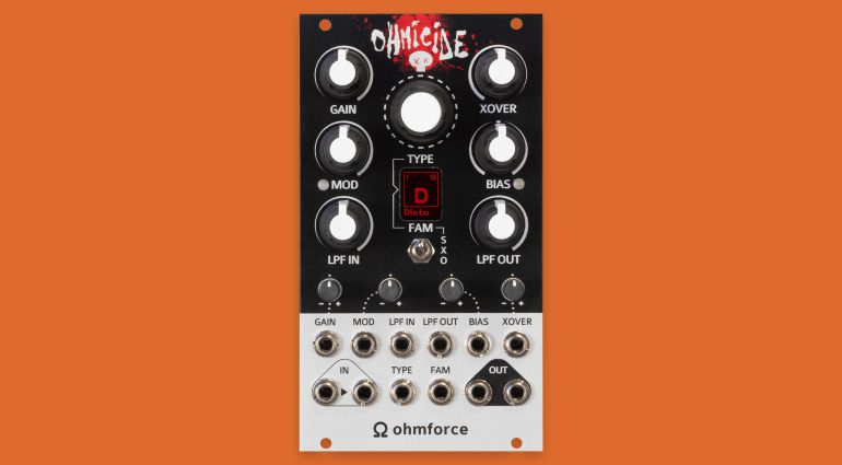 OhmForce Ohmicide Eurorack: il classico plugin diventa un modulo!