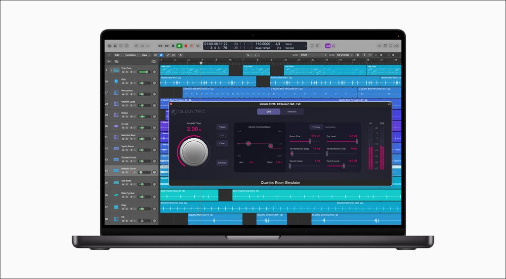 Aggiornamento di Apple Logic Pro 11.1