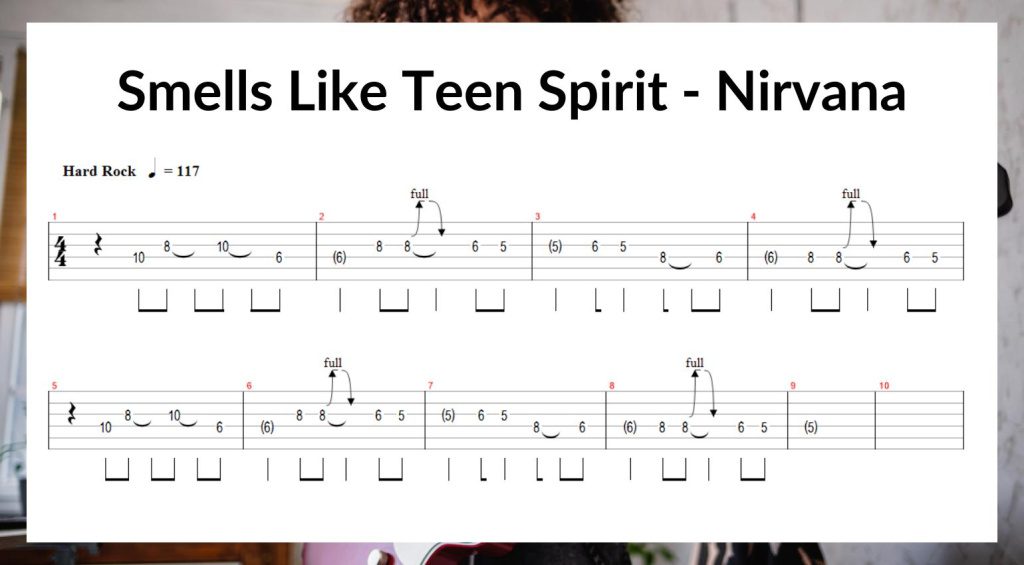 Assoli di chitarra per principianti - Smells Like Teen Spirit