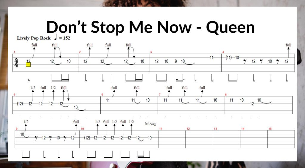 Assoli di chitarra per principianti - Don't Stop Me Now