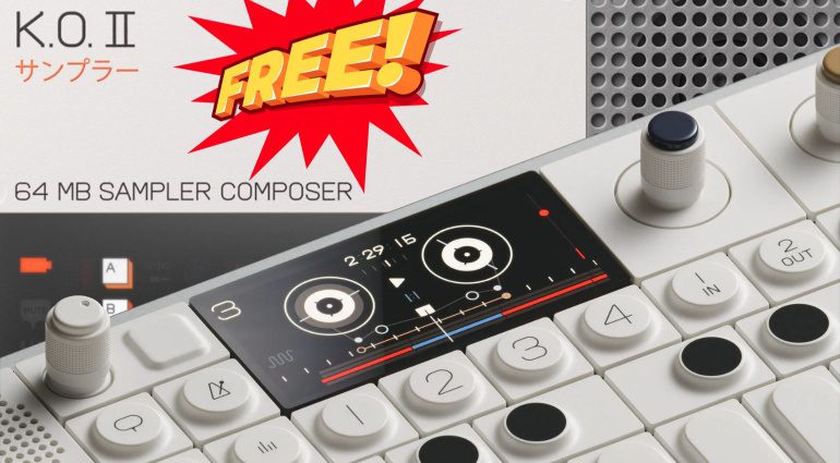 Offerta Teenage Engineering: un EP-133 K.O. II gratis!