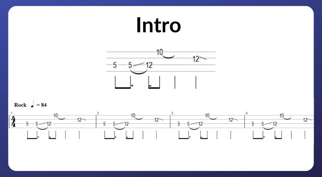 Come Together: tutorial per basso - Intro