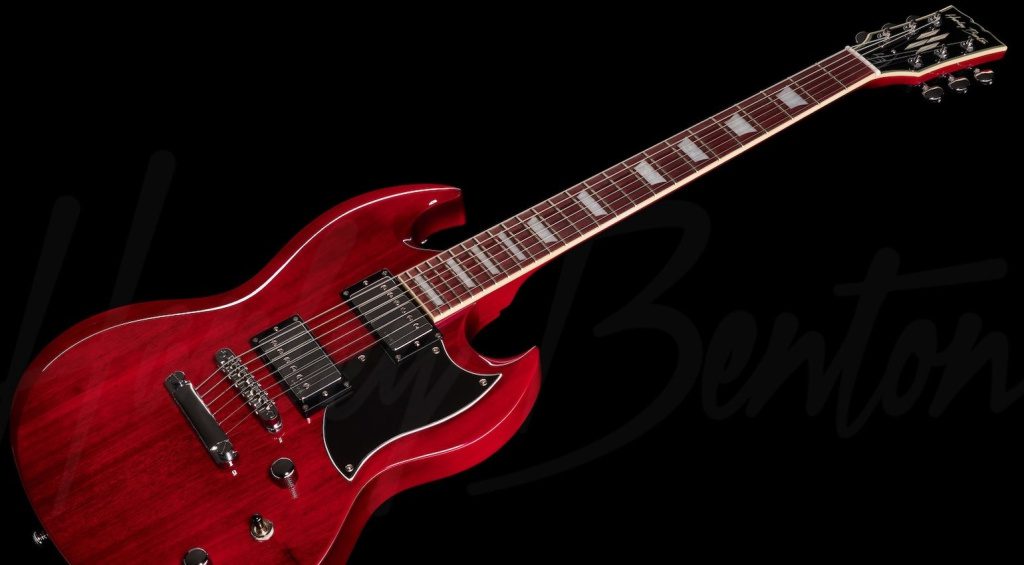 Harley Benton DC-Custom II - Cherry Red