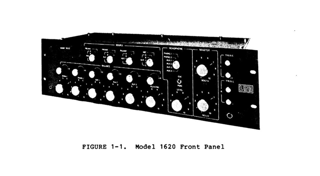 UREI 1620 - il classico rotary mixer