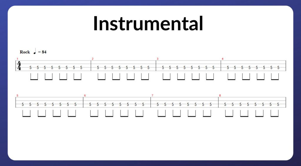 Come Together: tutorial per basso - Strumentale