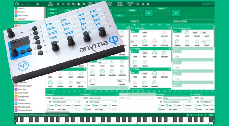 Aodyo Anyma V: il sintetizzatore Anyma Phi ora come plugin