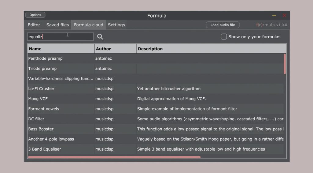 Soundspear Formula