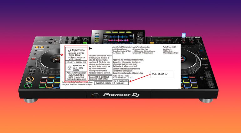 Leak: AlphaTheta XDJ-AZ - È in arrivo il successore del controller DJ Pioneer?
