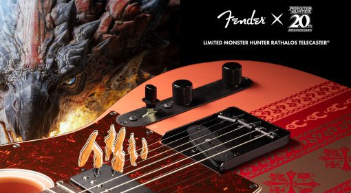 Fender Monster Hunter Rathalos Telecaster: Caccia al Blues