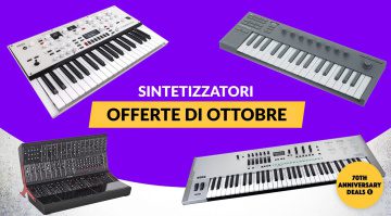 Offerte su Tastiere & Synth - 70º Anniversario