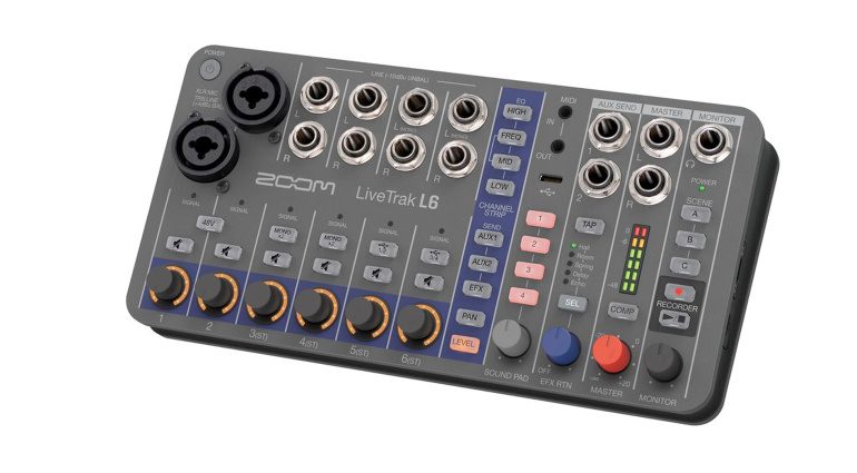 Zoom LiveTrak L-6: il miglior mixer per le configurazioni senza DAW?