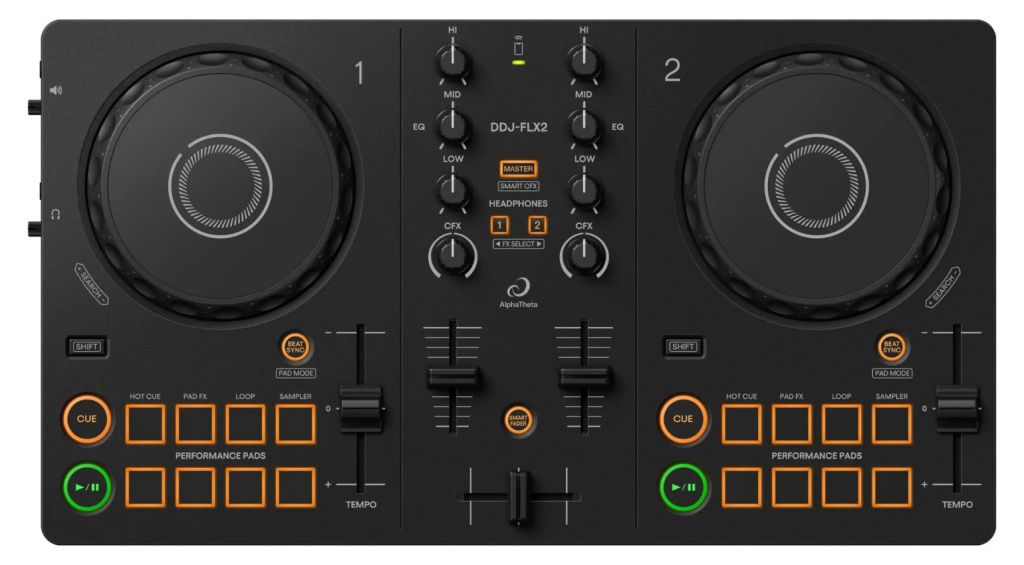 Il DJing smart diventa facile con il DDJ-FLX2