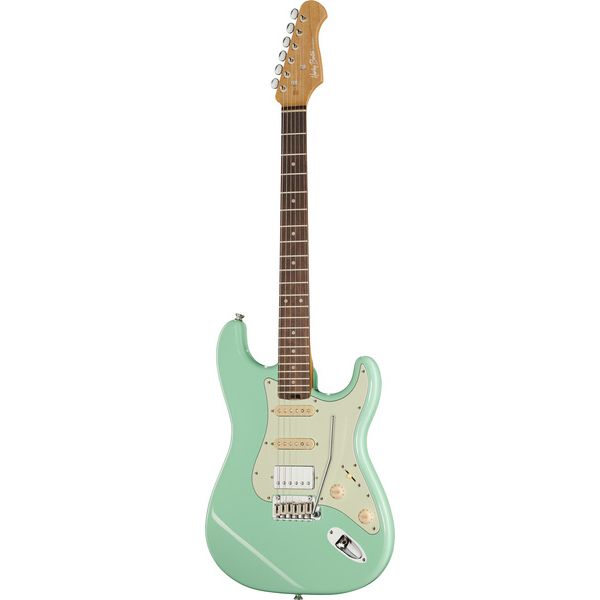 Harley Benton ST-Modern HSS Seafoam Green Deluxe