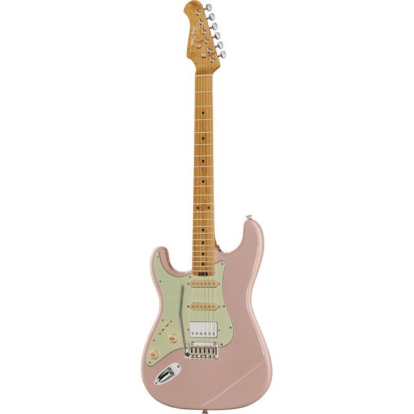 Harley Benton ST-Modern MN HSS LH Shell Pink Deluxe