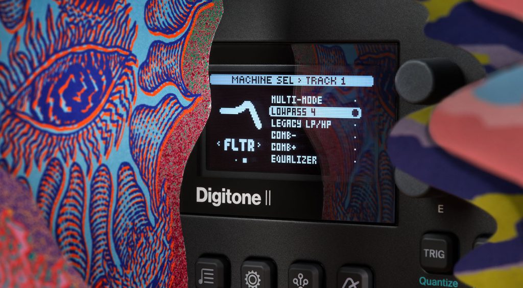 Il Digitone II offre sei filter machine