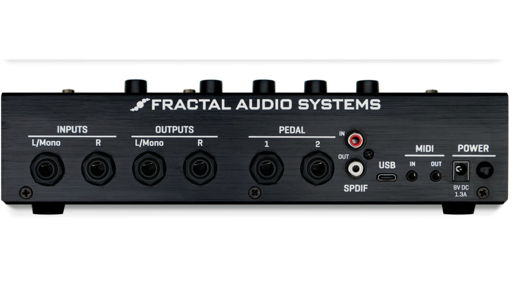 Le opzioni di connessione del Fractal Audio VP4