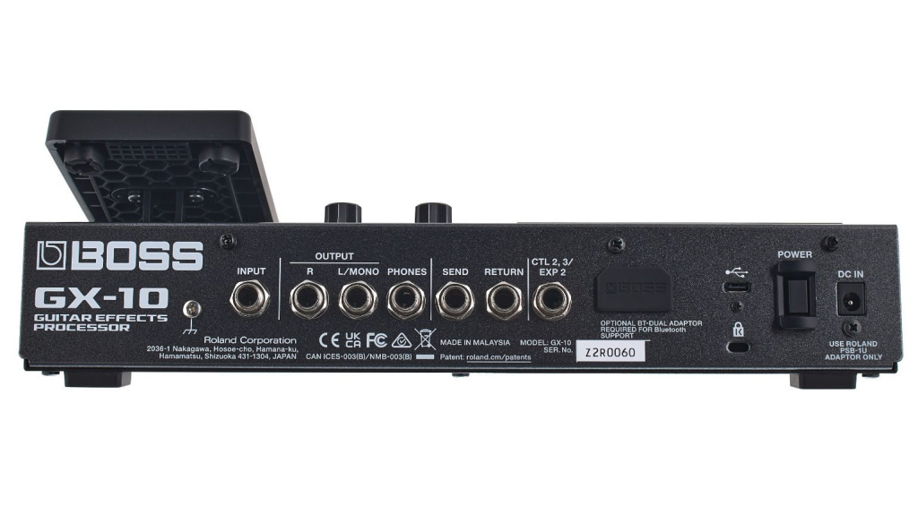 Boss GX-10 I/O