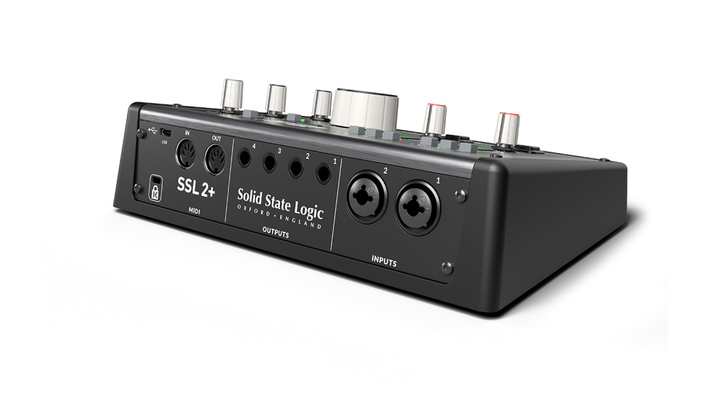 Le connessioni della SSL 2 MK II+