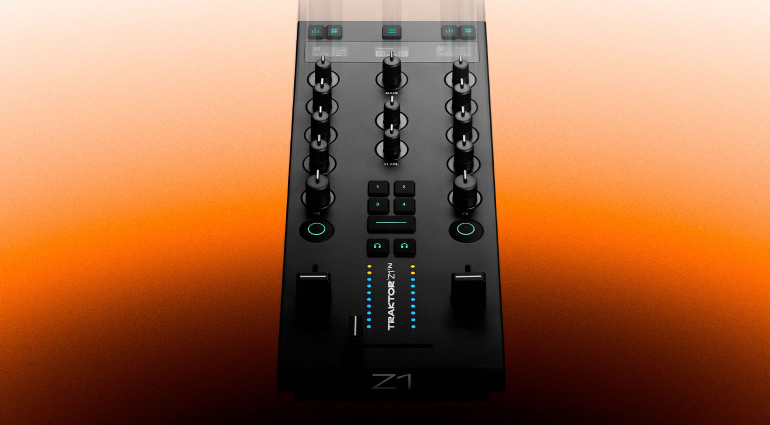 Native Instruments Traktor Z1 MK2: controlla 4 deck con un formato compatto