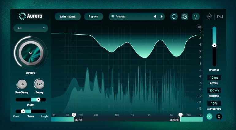 iZotope Aurora: Riverbero smart per mix perfetti?