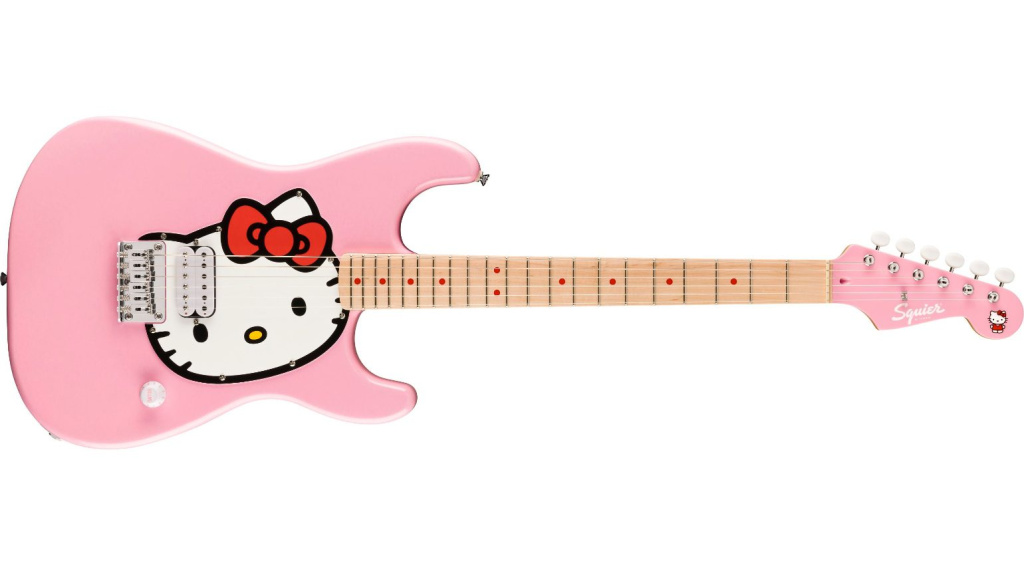 Squier Hello Kitty Stratocaster