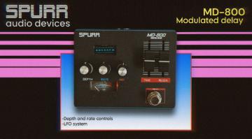 Spurr Audio MD-800: un Moderno Delay Anni ‘80