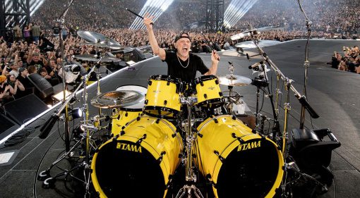 Tama presenta il Lars Ulrich 40th Anniversary Drum Kit: Solo 72 kit!