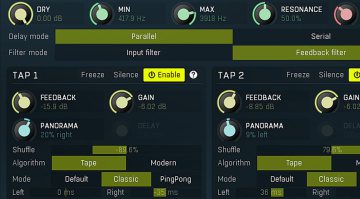 MDelay, Dirty ePiano, Bass TR: Plugin Gratuiti della Settimana