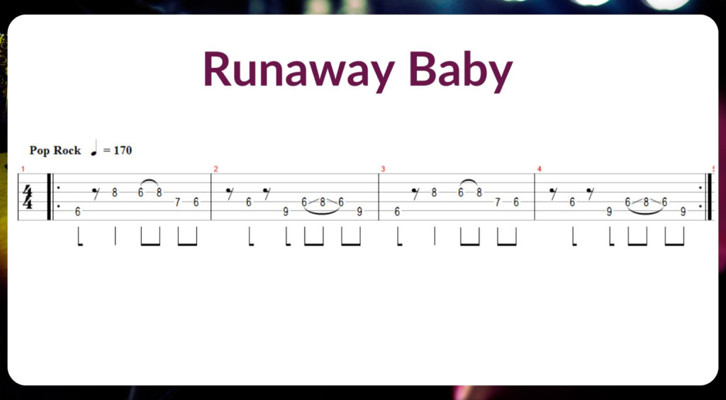 5 Canzoni pop - Runaway Baby