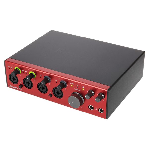 Focusrite Clarett+ 4Pre - Scheda audio 4 canali