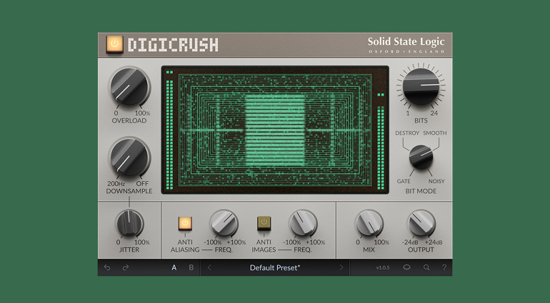 Digicrush: Il primo Bitcrusher e plugin Lo-Fi di SSL