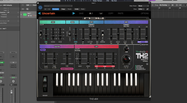 Acustica Audio The Thing - Rilasciata la versione gratuita del synth