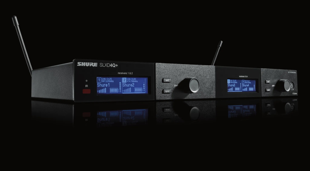 Shure SLXD4Q+