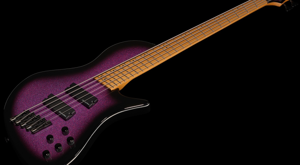 Harley Benton MSB-5 Amethyst Sparkle