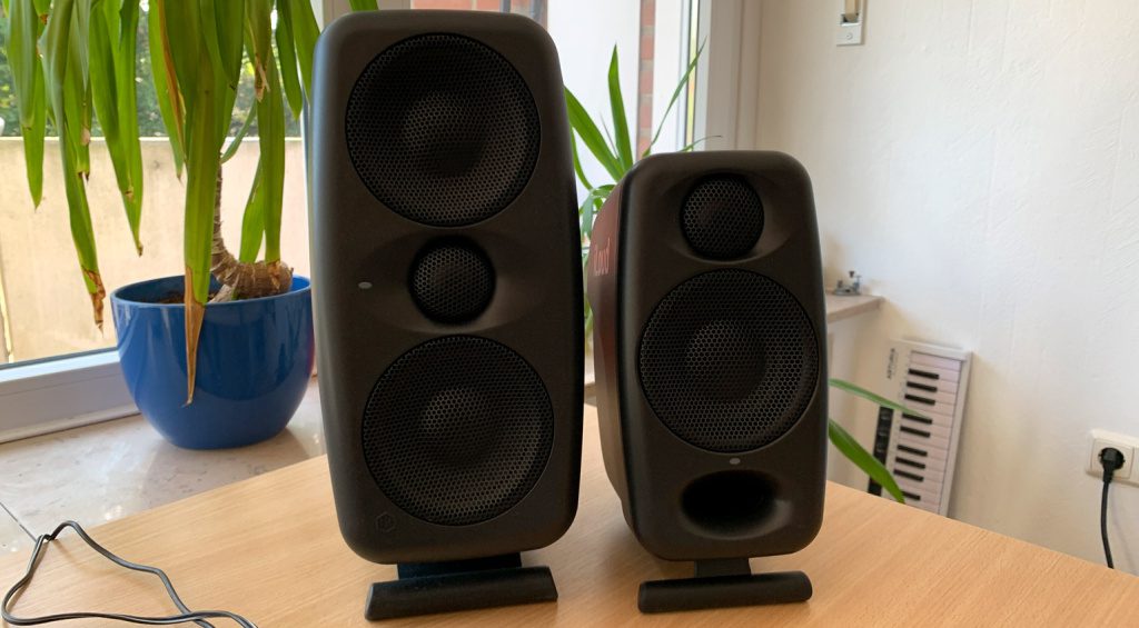 Il nuovo Loud Micro Monitor Pro accanto al mio iLoud MTM MKII