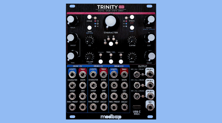 Modbap Trinity 2.0: importante aggiornamento per il modulo drum