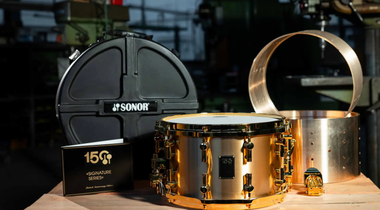 Sonor 150th Anniversary: Signature, Sonorlite e rullante in bronzo!